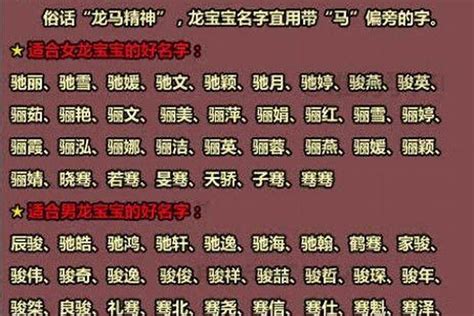 龍年 取名|2024龙宝宝取名指南 附100个惊艳好名字